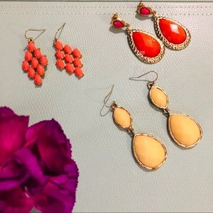 Set of 3 Boutique Earrings!!